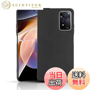 �y���������z�Ή� Xiaomi Redmi Note 11 Pro (�}�b�g�u���b�N)����\�ʁy�_� TPU�f�ށzXiaomi Redmi Note 11 Pro �X�}�z�y�� ���^ �J�o�[���h�~ �y�� �_�� ���^ �ϏՌ��w��h�~ �g�ѕ֗�