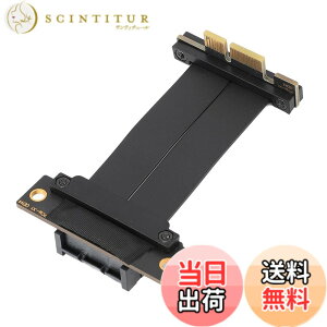 �y���������zPCIe 4.0 X1 ���C�U�[ �P�[�u���A�f���A�� 90 �x���p�A�I�X - ���X�����P�[�u���APCIe 4.0 X1 �����P�[�u������ PCI Express Gen 4.0 X1 ���C�U�[ �G�N�X�e���_�[ �T�C�Y�F10cm