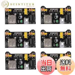 �y���������z�I�[�K�i�C�U�[ PCS5 MB102 �u���b�h�{�[�h�d�����W���[�� 3.3V/5V Arduino�{�[�h�p �͂񂾂Ȃ� �u���b�h�{�[�h�p 6��