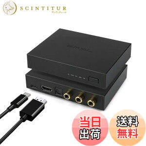 �y���������zSMSL PS100 �f�W�^���A�i���O�I�[�f�B�I�R���o�[�^�[ USB/Bluetooth/��/����/HDMI ARC���̓X�e���I L/R RCA�o�� �g�X�����NSPDIF 192kHz DAC �f�W�^���R���o�[�^�[ HDTV DVD Blu-Ray�v���[���[ �z�[