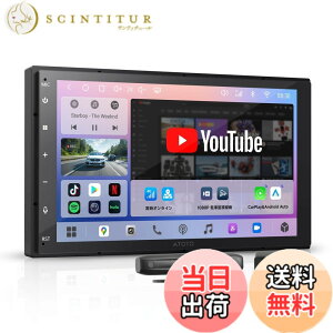 �y���������zATOTOEXCEL A7(S8 Gen4) QLED �f�B�X�v���C�I�[�f�B�I 2DIN �T�C�Y�F7''