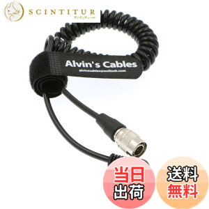 �y���������zAlvin's Cables Sound Devices 633/644/688 Zoom F8 Blackmagic Cinema Camera 4K �p�� ���p DC Jack to 4 pin Hirose �I�X �d�� �P�[�u�� �F�F�R�C����P�[�u���A�T�C�Y�Fcoiled cable