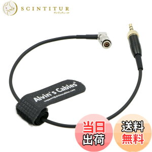 �y���������zAlvin's Cables �^�C���R�[�h�P�[�u�� Canon EOS R5C�Ή� Deity Tentacle Sync�p 3.5mm���b�NTRS - ���C�g�A���O��DIN 1.0/2.3 mini BNC �����P�[�u���A30cm �F�FRA DIN to Lock 3.5mm�B