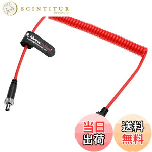 �y���������zAlvin�fs Cables D-Tap to ���b�N��DC 5.5x2.5/2.1mm �݊� ���b�N��DC�d���P�[�u�� Atomos Ninja V/Blackmagic Video Assist/SmallHD 702 / Feelworld/Portkeys ���j�^�[�Ή� V�}�E���g�o�b�e���[���d�P�[�u�� �F