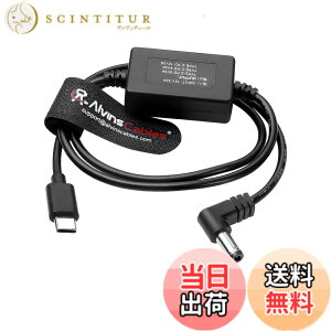 �y���������zAlvin's Cables Type-C �d���P�[�u�� - Canon R5C�ESony A7SIII/FX3�ENikon Z5/Z9/S5 �Ή� USB-C PD 5V/9V/12V 3A �~���[���X�J�����E�X�}�z���d�p 60cm �F�FL�� DC�A�T�C�Y�F60cm
