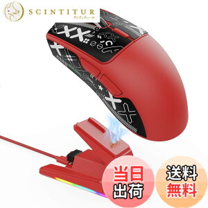 �y���������zMAMBASNAKExATTACK SHARK X1 �Q�[�~���O�}�E�X �y��49g ���C�����X �L�� Bluetooth 2.4G 3���[�h PAW3395PRO 40000DPI �I������������ 1����ϋv RGB �[�d�h�b�N �N���E�h�h���C�o AI�ݒ� FPS MOBA e�X�|