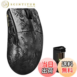 �y���������zATTACK SHARK R11Ultra ���C�����X�Q�[�~���O�}�E�X ���y��49g �J�[�{���t�@�C�o�[ Nordic52840�`�b�v ����3950�Z���T�[ DPI42000 3���[�h�ڑ� Bluetooth �L�� 2.4GHz 8000Hz �ő�200���ԋ쓮 ���}�C�N