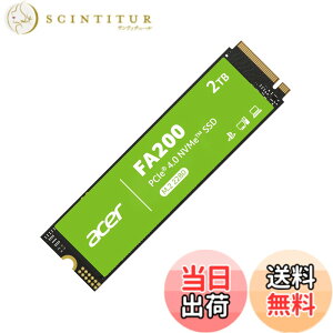 �y���������zAcer M.2 SSD FA300 FA200 Gen4/5 SSD �T�C�Y�F2TB