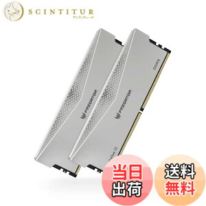 �y���������zAcer Predator Pallas II DDR5 PC�p������ �F�F�V���o�[�A�T�C�Y�F32GB CL36