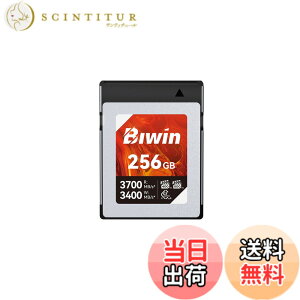 �y���������zBiwin Amber CB500 CFexpress 4.0 TypeB �������J�[�h VPG400 �T�C�Y�F256GB