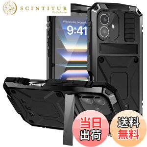 �y���������zPboyiqiS For iPhone 16 Pro Max �P�[�X�C�ϏՌ� �h�� �h�o �O�h�A�C�t�H��16�v���}�b�N�X 6.9�C���`�A���~�P�[�X�C�X�^���h�@�\�C�A���~�o���p�[ �P�[�X �����K���X���� �C�ŋ���������