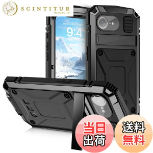 �y���������zPboyiqiS For iPhone 16 Pro Max �P�[�X�C�ϏՌ� �h�� �h�o �O�h�A�C�t�H��16�v���}�b�N�X 6.9�C���`�A���~�P�[�X�C�X�^���h�@�\�C�A���~�o���p�[ �P�[�X �����K���X���� �C�ŋ���������