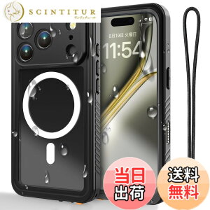 �y���������z�yCellBeat�z iPhone 17 �h���P�[�X �yIP68�F�� & MIL�K�i�ϏՌ��b������MagSafe�Ή��z IP68���S�h���E�h�o MIL-STD-810H�ϏՌ� 360°�S�ʕی� ����N52�}�O�l�b�g �����B �F�FiPhone 17 Pro Max �iMagSaf