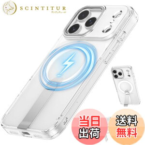 �y���������ziPhone 17 Pro Max �P�[�X MagSafe�Ή� �����������B���X�^���h �c�����Ή� �G�A�K�[�h�R�[�i�[ �ČRMIL�K�i �ϏՌ� ���h�~ �y�� ���C�����X�[�d �ő�25W�����[�d ���ϋv�� �}�O�Z�[�t��