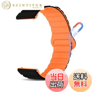 �y���������z[CeiBand] 20mm �o���h Samsung Galaxy Watch 7/Galaxy Watch FE/Watch 6/5/4 40mm 44mm �Ή� �����o���h ���C�t�� �V���R���o���h �o���h �}�O�l�b�g�t�� �����ȒP �X�|�[�c�o���h �X�g���b�v �ւ��o