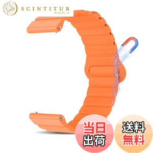 �y���������z[CeiBand] 20mm �o���h Samsung Galaxy Watch 7/Galaxy Watch FE/Watch 6/5/4 40mm 44mm �Ή� �����o���h ���C�t�� �V���R���o���h �o���h �}�O�l�b�g�t�� �����ȒP �X�|�[�c�o���h �X�g���b�v �ւ��o