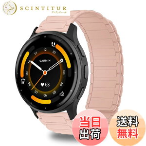 �y���������zCeiBand 22mm �o���h Garmin Forerunner 570/265/255 /Venu 4 45 mm/vivoactive 4 �Ή� �����o���h �}�O�l�b�g �r���v�x���g �V���R���� �X�|�[�c�X�g���b�v �X�}�[�g�E�H�b�`�x���g �h�� ���C�t�� 