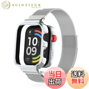 �y���������z[CeiBand] �o���hXiaomi Smart Band 9 Pro/Smart Band 8 Pro/Xiaomi Redmi Watch 6/Redmi Watch 5/4 �Ή� �ւ��o���h �����x���g ���C �o�b�N���t�� �X�e�����X�x���g �}�O�l�b�g�� ���߉\ xiaomi mi band 9 pr