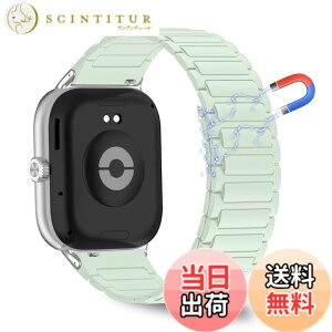 �y���������zCeiBand �o���h Xiaomi Smart Band 9 Pro/8 Pro/Xiaomi Redmi Watch 6/5/4 �����o���h �}�O�l�b�g �r���v�x���g �V���R���� �X�|�[�c�X�g���b�v �X�}�[�g�E�H�b�`�x���g �h�� ���C�t�� xiaomi mi band 9
