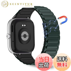 �y���������zCeiBand �o���h Xiaomi Smart Band 9 Pro/8 Pro/Xiaomi Redmi Watch 6/5/4 �����o���h �}�O�l�b�g �r���v�x���g �V���R���� �X�|�[�c�X�g���b�v �X�}�[�g�E�H�b�`�x���g �h�� ���C�t�� xiaomi mi band 9