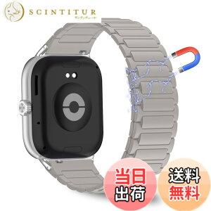 �y���������zCeiBand �o���h Xiaomi Smart Band 9 Pro/8 Pro/Xiaomi Redmi Watch 6/5/4 �����o���h �}�O�l�b�g �r���v�x���g �V���R���� �X�|�[�c�X�g���b�v �X�}�[�g�E�H�b�`�x���g �h�� ���C�t�� xiaomi mi band 9