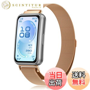 �y���������z[CeiBand] �o���h HUAWEI Band 11/11 Pro �Ή� �ւ��o���h �����x���g ���C �o�b�N���t�� �X�e�����X�x���g �}�O�l�b�g�� ���߉\ huawei band 11/11 pro �p �X�g���b�v �F�F���[�Y�S�[���h