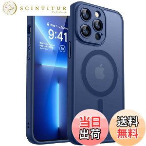 �y���������zCANSHN iPhone �p �P�[�X Magsafe�Ή� �J�������ӕی� ���C�����X�[�d �ϏՌ� �G�A�K�[�h�R�[�i�[ �����h�~ �w��h�~ �F�F�f�B�[�v�u���[�A�T�C�Y�FiPhone 13 Pro �p (6.1 �C���`)