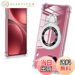�y���������zbaodunwei Galaxy A25 5G �P�[�X �N���A �����O�t�� MagSafe�Ή� �}�O�l�b�g���� �c�����Ή� �A�W���X�^�u���X�^���h �l�p�G�A�N�b�V���� �ϏՌ� Galaxy A25 SC-53F SCG33 �J�o�[ �Ռ��z���|�P