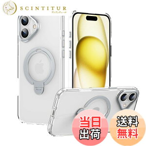 �y���������z2024�V�o�� �_�u���}�O�l�b�g�����O iPhone 15 14 13 12 Pro Max �P�[�X Magsafe�Ή� �c�u���X�^���h 360�x��] �����O�P�[�X �ϏՌ� ������ ���� �N���A �}�O�Z�[�t�P�[�X �F�F�����A�T�C