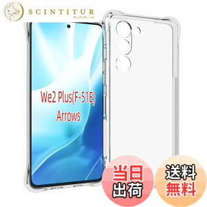 �y���������zRKINC Transparent TPU Case �F�FTransparent�A�T�C�Y�Farrows We2 Plus F-51E