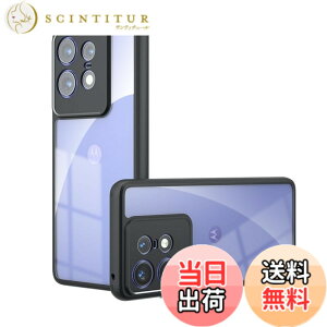 �y���������zFor Motorola(���g���[��) edge 70 pro �P�[�X �N���A �ی�J�o�[ �yHASADEDE�z �w��h�~ PC+TPU�f�� �_�炩����G�� �X�N���[�� & �J�����ی� �����h�~ �ϏՌ� �y���^ ���ϖh�~ �C�菝�h�~ M