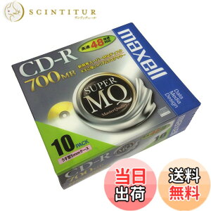 �y���������zmaxell �f�[�^�p CD-R 700MB 48�{���Ή� 10�� 5mm�P�[�X�� CDR700S.1P10S parent �T�C�Y�F10��