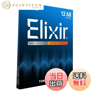�y���������zElixir �G���N�T�[ �G���L�M�^�[�� NANOWEB �y�������K�i�z �F�F1�Z�b�g�A�T�C�Y�FBaritone .012-.068