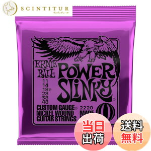 �y���������z�y���K�i�z ERNIE BALL �G���L�M�^�[�� SLINKY �F�F�p���[(11-48)�A�T�C�Y�F11-48