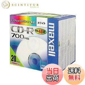 �y���������zmaxell �f�[�^�p CD-R 700MB 48�{���Ή� �C���N�W�F�b�g�v�����^�Ή��z���C�g10�� �X�s���h���P�[�X�� CDR700S.ST.PW10SP parent �T�C�Y�F20��