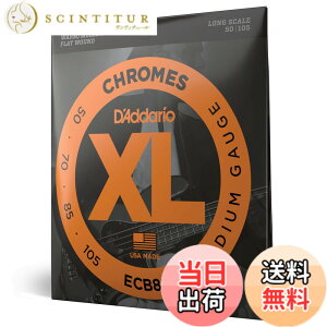 �y���������zD'Addario �_�_���I �G���L�x�[�X�� �t���b�g���E���h (���K�A���i) �F�F4���A�T�C�Y�F.050-.105 (Long)