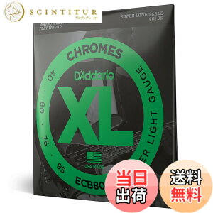 �y���������zD'Addario �_�_���I �G���L�x�[�X�� �t���b�g���E���h (���K�A���i) �F�F4���A�T�C�Y�F.040-.095 (Super Long)