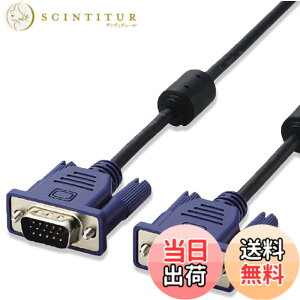 �y���������z�G���R�� �f�B�X�v���C�P�[�u�� D-sub15�s�� VGA-VGA �X���� �u���b�N CAC-BK �F�F�u���b�N�A�T�C�Y�F5m