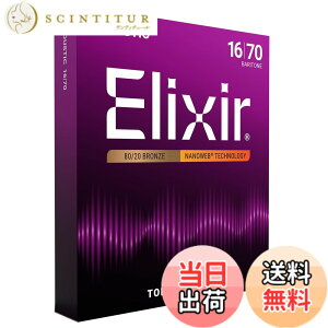 �y���������zElixir �G���N�T�[ �A�R�[�X�e�B�b�N�M�^�[�� NANOWEB 80/20�u�����Y �y�������K�i�z �F�F1�Z�b�g�A�T�C�Y�FBaritone .016-.070