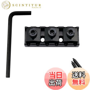 �y���������zMusiclily 42mm Locking Nut �M�^�[���b�N�i�b�g �g�������u���b�W�p �F�F�u���b�N