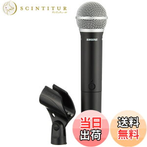 �y���������z�y�������K�i�z SHURE BLX�V���[�Y ���C�����X�{�[�J���V�X�e���Z�b�g PG58 �F�F�u���b�N�A�T�C�Y�F�n���h�w���h�^���M�@