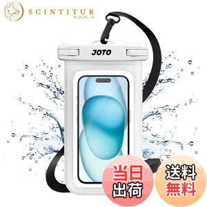 �y���������zJOTO �h���P�[�X 2���Z�b�g �X�}�z�p IPX8�F��iPhone16/15/14/13/12 Pro Max Galaxy S24/S23 Ultra Pixel 8 Pro �Ή� 7�C���`�܂� �w��F�ؑΉ� ���C �C �v�[�� �ނ� �A�E�g�h�A ��|���� -�u���b�N �F