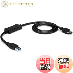 �y���������z�X�^�[�e�b�N.com USB�ڑ�eSATA/SATA/IDE�ϊ��A�_�v�^ �F�F�u���b�N�A�T�C�Y�FeSATA (SATA 3.0)