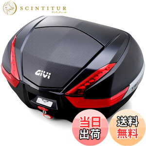 �y���������zGIVI (�W�r) �o�C�N�p ���A�{�b�N�X V47 �F�F���b�h�����Y(�J�[�{�����p�l��)�A�T�C�Y�F450x590x320mm