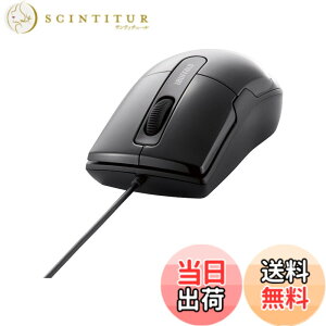 �y���������zBUFFALO �L��BlueLED�}�E�X �É�/3�{�^��/M�T�C�Y BSMBU26SM�V���[�Y �F�F�u���b�N�A�T�C�Y�FM�T�C�Y