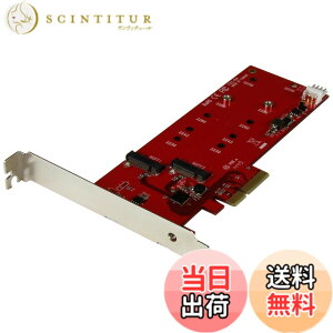 �y���������z�X�^�[�e�b�N.com PCI Express�Ή� M.2 SSD �R���g���[���J�[�h �F�F���b�h�A�T�C�Y�F2 �|�[�g
