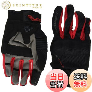 �y���������z�R�~�l(KOMINE) �o�C�N�p �v���e�N�g���b�V���O���[�u-�u���C�u GK-183 GK-1833 �t�ďH���� ���b�V���f�� �v���e�N�^�[ �F�FBlack/Red�A�T�C�Y�FM