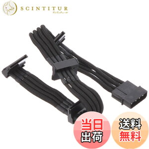 �y���������zSilverStone�� PSU�ėp�����X���[�u���W�����[�P�[�u�� SST-PP07-BTSB �F�F�u���b�N