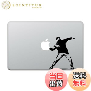 �y���������z�J�C���h�X�g�A MacBook Air/Pro 11 / 13�C���` �}�b�N�u�b�N �X�e�b�J�[ �V�[�� �o���N�V�[ �����g�t �K�C Banksy Molotov Guy M424X �F�F�u���b�N�A�T�C�Y�F11�C���`