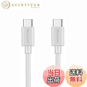 �y���������zMaGeek USB Type-C �P�[�u�� USB-A & USB-C 2.0 �P�[�u�� ���������Ə[�d �P�[�u�� Xperia XZ/Samsung Galaxy S10 S9 S8/ Note 8 / Huawei P10 / ChromeBook Pixel/Nokia N1 Tablet/Nintendo Switch �Ή� �F�F1��_1.8m_���A�T
